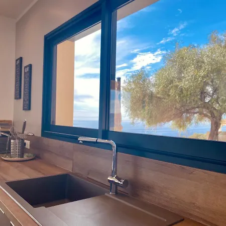 Aria Di Petra Vue Et Piscine Chauffée Villa Olmeto (Corsica)
