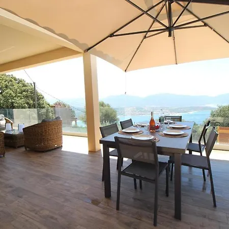 Aria Di Petra Vue Et Piscine Chauffée Villa Olmeto (Corsica)